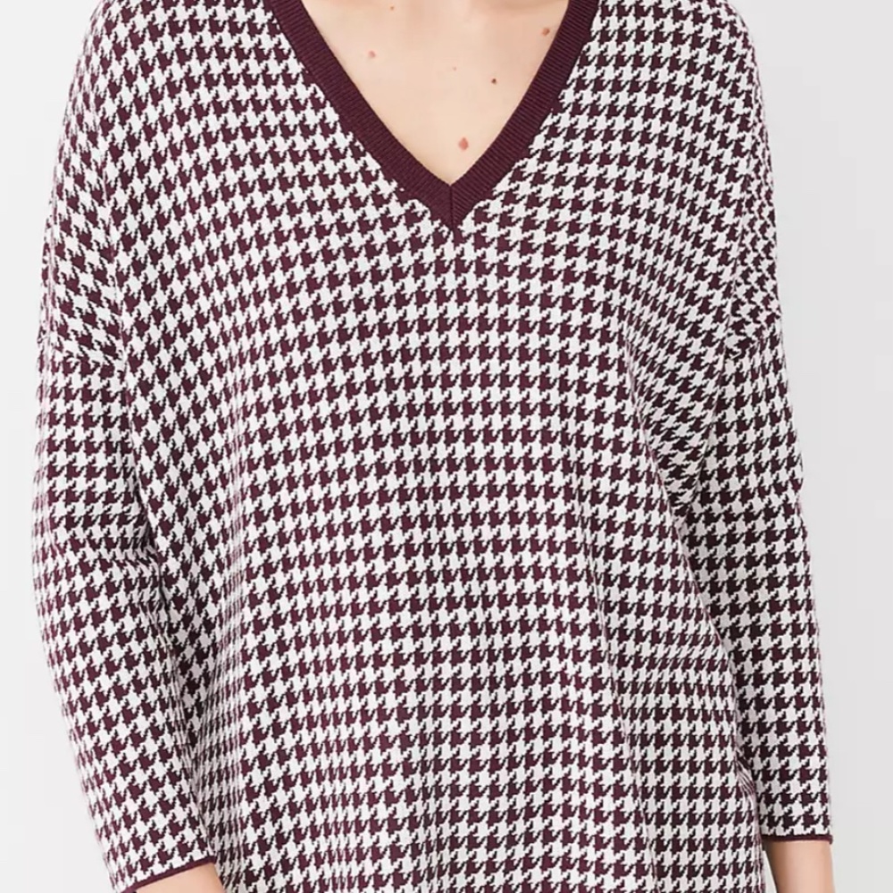 NWOT Ann Taylor Herringbone Sweater
